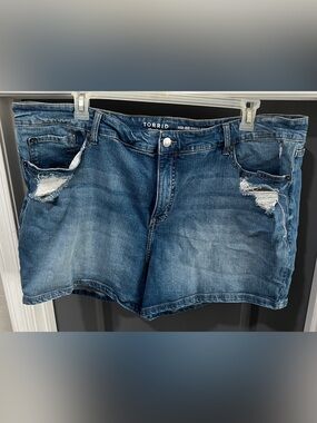 Torrid Jean Shorts